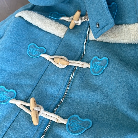 Women wool coat fur - Picture 5 of 6